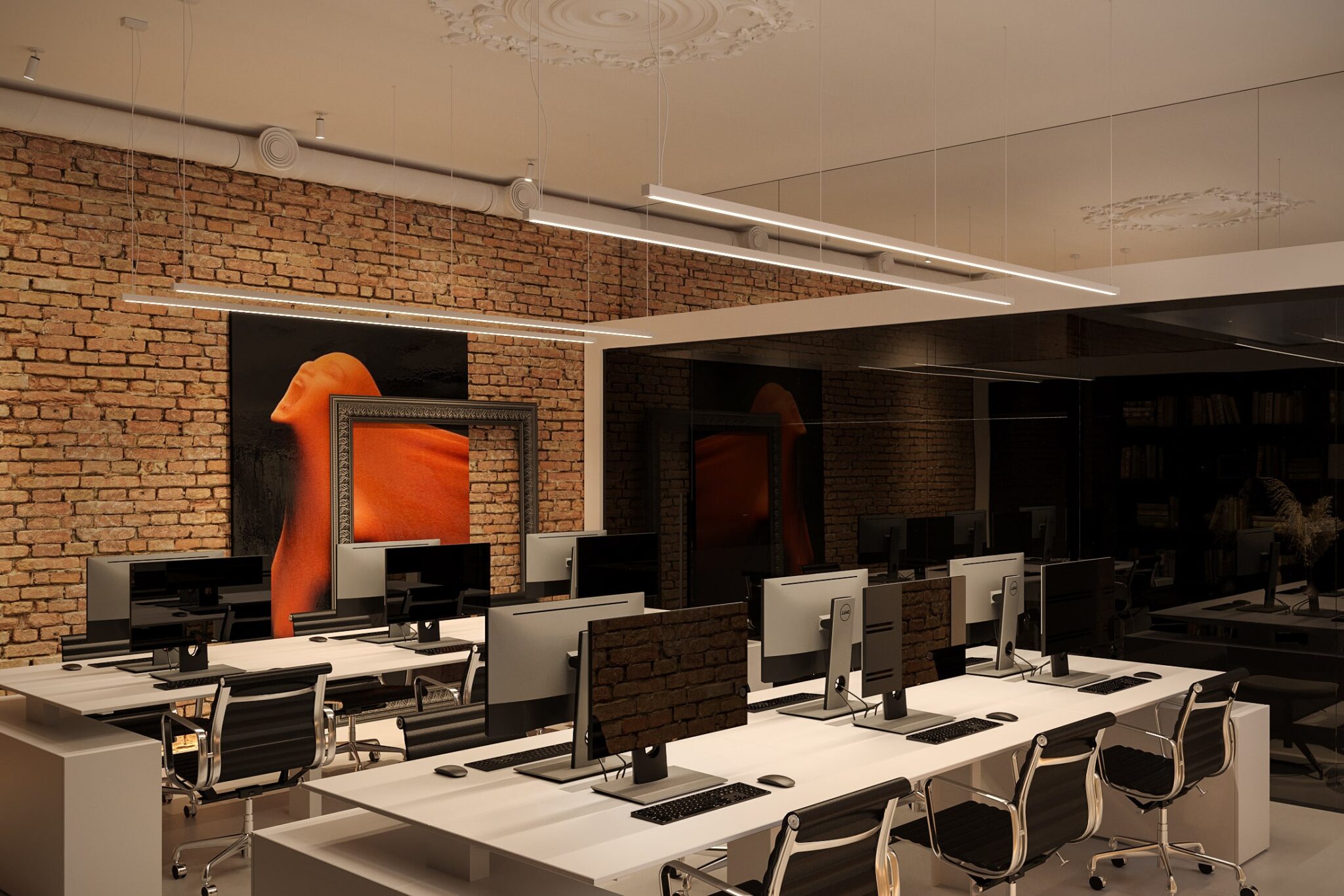 "Beyond" office interior design in Kiev from Bezmirno Architects.