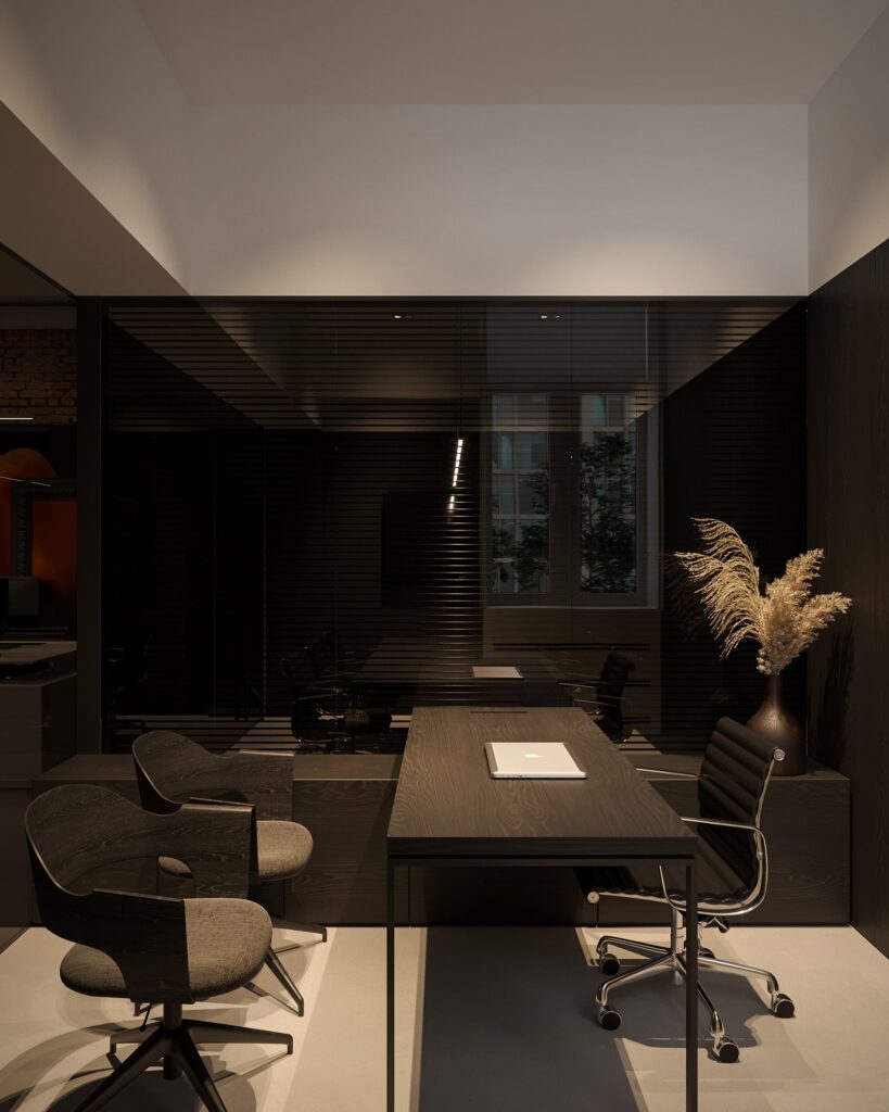 "Beyond" office interior design in Kiev from Bezmirno Architects.