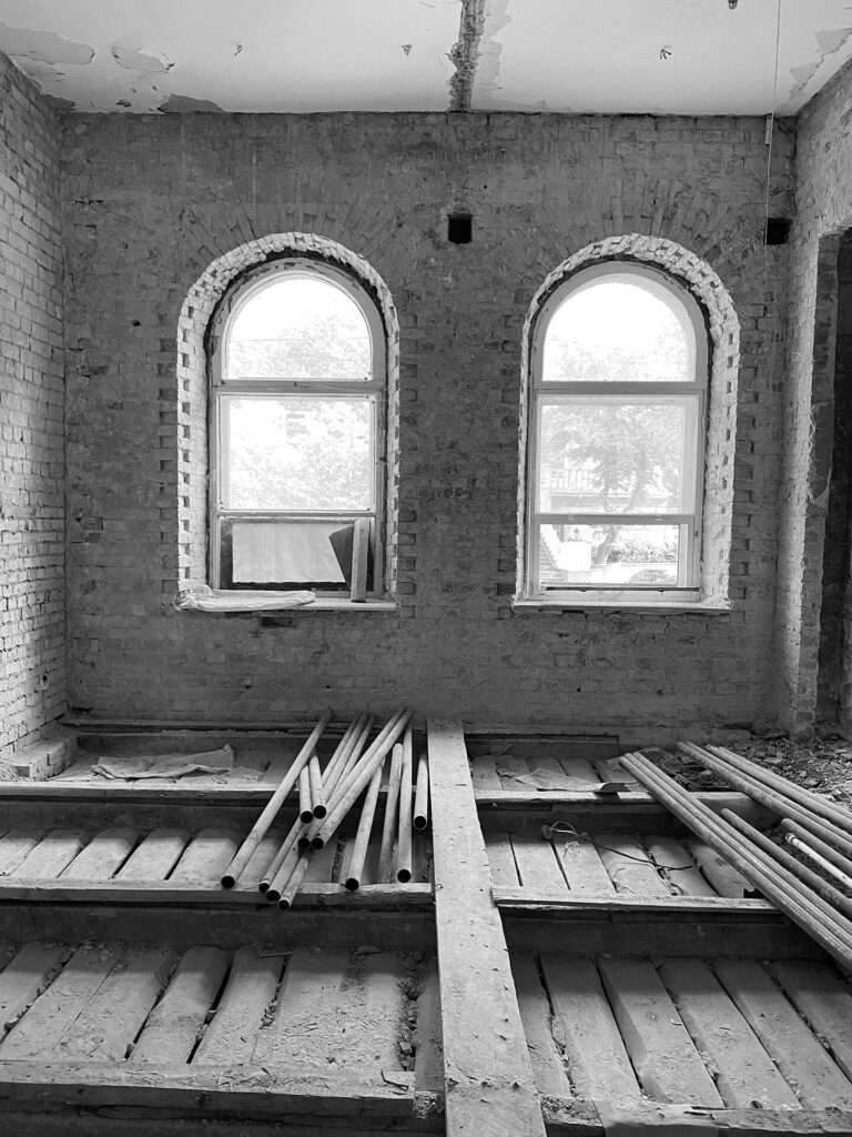 Interior design of an office center in Kyiv.