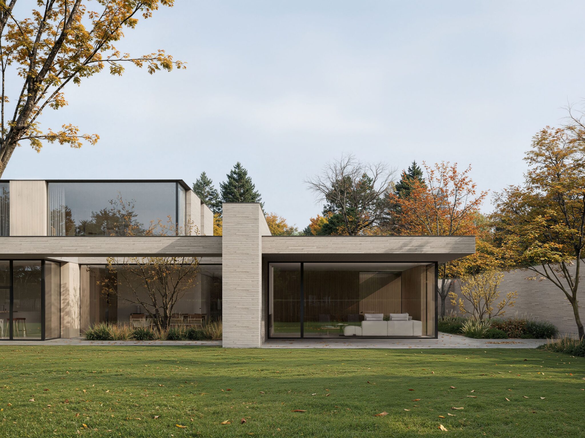 Patio Shell SHELL: Patio House Project. Private Residence by Bezmirno