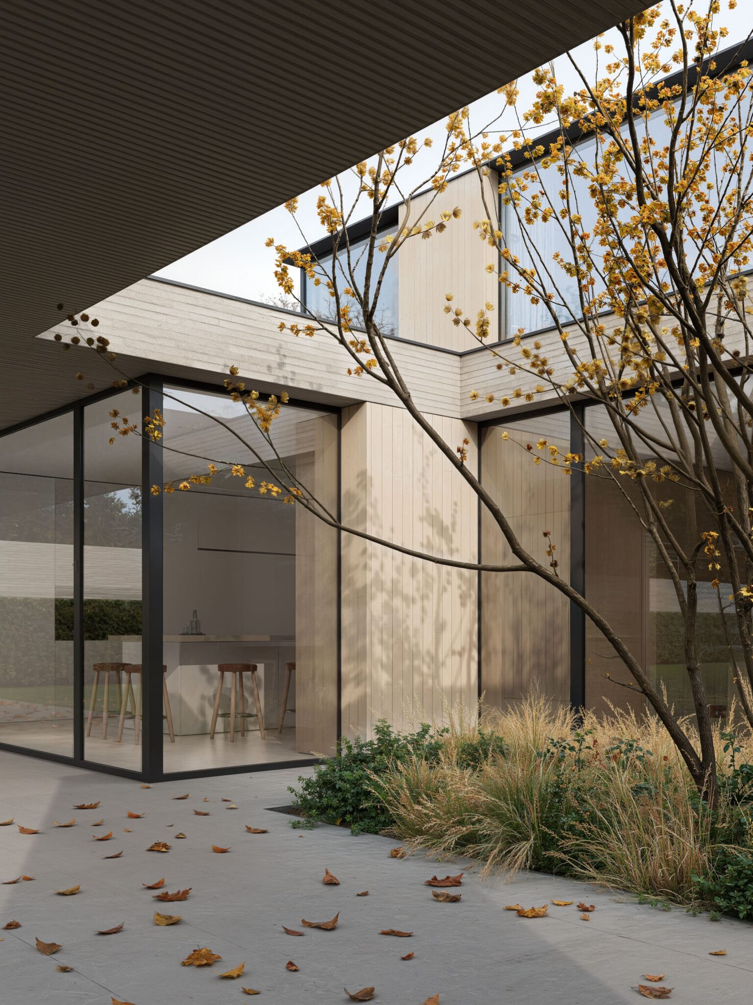 Patio Shell SHELL: Patio House Project. Private Residence by Bezmirno