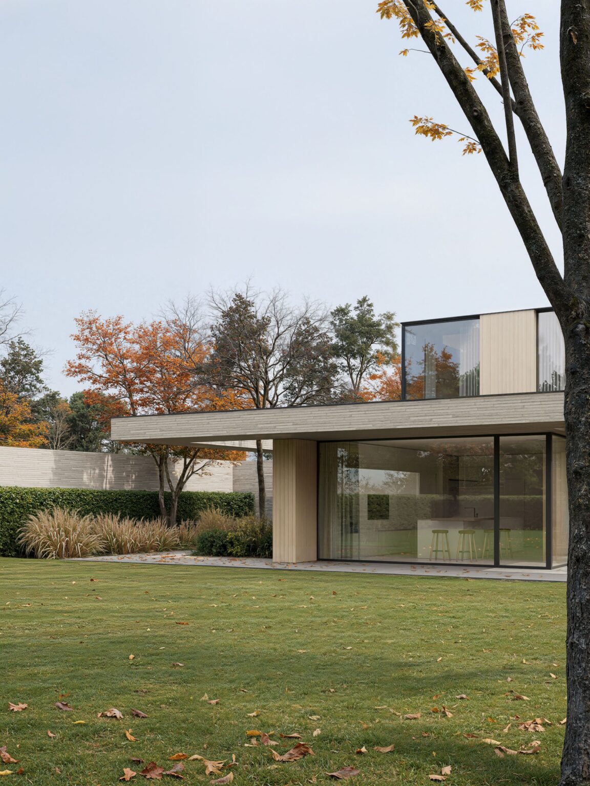 Patio Shell SHELL: Patio House Project. Private Residence by Bezmirno